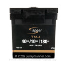 Premium 40 Caliber Bullet For Sale - 180 Grain TMJ Bullets in Stock by Speer - 400 Bullets