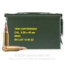Igman 5.56x45 Ammo For Sale - 62 Grain FMJ M855 - 1000 Rounds in Ammo Can