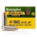 Remington HTP 41 Remington Mag Ammo For Sale - 210 Grain JSP - 20 Rounds