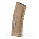 Magpul AR-15 30rd - 5.56/.223 - MCT (Medium Coyote Tan) - PMAG Gen M3 Window Magazine For Sale