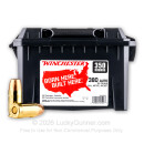 Bulk 380 Auto Ammo For Sale - 95 Grain FMJ Ammunition in Stock by Winchester - 700 Rounds in Two Field Boxes