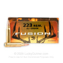 223 Rem 62 grain Federal Fusion Hunting Ammunition