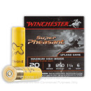 20 Gauge - 3" Super Pheasant #6 Shot - Winchester - 250 Rounds