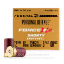 Premium 12 Gauge Ammo For Sale - 1-3/4” 6 Pellets 00 Buckshot Ammunition in Stock by Federal Force X2 - 10 Rounds