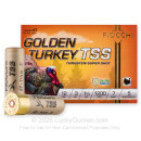 Premium 12 Gauge Ammo For Sale - 3” 1-5/8oz. #7 Shot Ammunition in Stock by Fiocchi Golden Turkey TSS - 5 Rounds