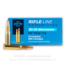 30-30 Ammo For Sale - 170 gr FSP Flat Soft Point Ammunition Online by Prvi Partizan - 20 Rounds