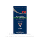 Bulk 22 WMR Ammo For Sale - 30 Grain HP Ammunition in Stock by CCI TNT Green - 2000 Rounds