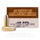 Magtech Cowboy Action 38 Special Ammo For Sale - 125 Grain LFN - 1000 Rounds