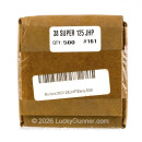 Premium 38 Super (.356") Bullets for Sale - 125 Grain JHP Bullets in Stock by Zero Bullets - 500 Projectiles