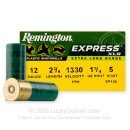 Cheap 12 Gauge Ammo For Sale - 2-3/4” 1-1/4oz. #5 Shot Ammunition in Stock by Remington Express XLR - 25 Rounds