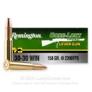 Remington Core-Lokt Tipped Lever Gun 30-30 Ammo For Sale - 150 Grain Polymer Tip - 20 Rounds