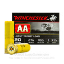 20 Gauge Ammo - Winchester AA Heavy Target 2-3/4" #7.5 Shot - 250 Rounds