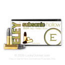 Premium 22 LR Subsonic Ammo For Sale - 38 gr Hollow Point Ammunition by Eley - 500 Rounds