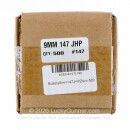 Premium 9mm (.355") Bullets for Sale - 147 Grain JHP Bullets in Stock by Zero Bullets - 500 Projectiles