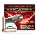 Premium 460 S&W Ammo For Sale - 300 Grain Swift A-Frame Ammunition in Stock by Federal Vital-Shok - 20 Rounds