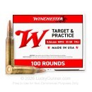 Winchester USA 5.56x45 Ammo For Sale - 55 Grain FMJ M193 - 100 Rounds