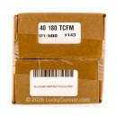 Premium 40 S&W (.400") Bullets for Sale - 180 Grain FMJ-TC Bullets in Stock by Zero Bullets - 500 Projectiles