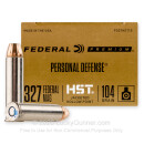 Federal HST 327 Federal Magnum Ammo For Sale - 104gr JHP - 20 Rounds
