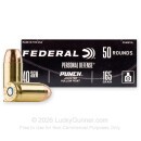 Federal Personal Defense Punch 40 S&W Ammo For Sale - 165 Grain JHP - 50 Rounds