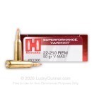 Hornady Superformance 22-250 Ammo For Sale - 50 Grain V-MAX - 200 Rounds