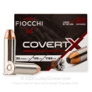 Fiocchi CovertX 38 Special +P Ammo For Sale - 125 Grain JHP - 20 Rounds