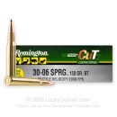 Remington Premier CuT 30-06 Ammo For Sale - 150 Grain Copper Tipped - 20 Rounds