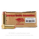 American Quality Ammunition 357 Mag Ammo For Sale - 125 Grain HP - 250 Rounds