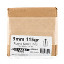 Bulk 9mm Bullets For Sale - 115 Grain RN DS Ammunition in Stock by Berry's - 1000 Count