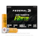 20 Gauge Ammo For Sale - 3” 1oz. #3 Steel Shot Ammunition in Stock by Federal Rob Roberts Raptor Steel - 25 Rounds