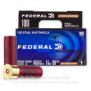 12 Gauge - 3" 1-1/4oz. BB Steel Shot - Federal Speed-Shok - 100 Rounds
