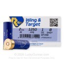 Rio Wing & Target 12ga Ammo - 2-3/4” 1oz. #8 - 250rds