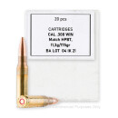 Premium 308 Ammo For Sale - 175 Grain HPBT Ammunition in Stock by Igman - 20 Rounds
