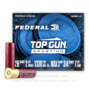 Cheap 28 Gauge Ammo For Sale - 2-3/4" 3/4oz. #7.5 Shot Ammunition in Stock by Federal Top Gun Sporting - 25 Rounds