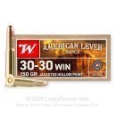 Winchester American Lever Range 30-30 Ammo For Sale - 150 Grain JHP - 200 Rounds