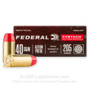 40 S&W - 205 Grain Total Synthetic Jacket - Federal Syntech Action Pistol - 50 Rounds