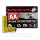 Cheap 20 Gauge Ammo For Sale Online - Winchester AA Low Recoil Target 2-3/4" #8 Shot - 25 Rounds