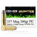 Corbon 357 Mag Ammo For Sale - 200 Grain Hard Cast - 20rds