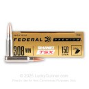 Premium 308 Ammo For Sale - 150 Grain Barnes TSX Ammunition in Stock by Federal Vital-Shok - 200 Rounds