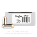 Underwood Full Power 10mm Auto Ammo For Sale - 135 Grain JHP Ammunition in Stock by Underwood - 20 Rounds
