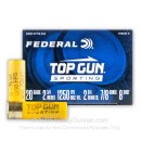 Cheap 20 Gauge Ammo For Sale - 2-3/4" 7/8oz. #8 Shot Ammunition in Stock by Federal Top Gun Sporting - 25 Rounds