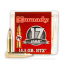 Premium 17 HMR Ammo For Sale - 15.5 gr - NTX - Hornady Varmint Ammunition In Stock - 50 Rounds