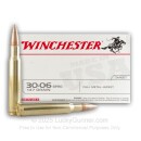 American Made 30-06 Ammo For Sale - 147 gr FMJ - Winchester USA Ammo Online - 20 Rounds