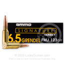 Ammo Inc. 6.5 Grendel Ammo For Sale - 123 Grain FMJ - 20 Rounds