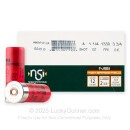 Cheap 12 Gauge Ammo For Sale - 2-3/4” 1-1/4oz. #4 Shot Ammunition in Stock by NobelSport High Brass Field - 25 Rounds
