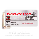 Cheap 35 Rem Ammo For Sale - 200 Grain SP Ammunition in Stock by Winchester Power-Point - 20 Rounds
