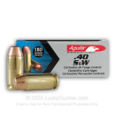40 S&W Ammunition by Aguila For Sale - 50 Rounds of 180 gr FMJ In Stock