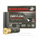 Premium 12 Gauge Ammo For Sale - 3-1/2” 1-1/2oz. BB Steel Shot Ammunition in Stock by Winchester DryLok Super Steel - 25 Rounds