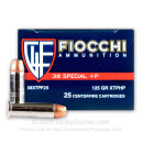 Cheap 38 Special Ammo For Sale - 125 Grain JHP Ammunition in Stock by Fiocchi - 25 Rounds