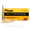 SIG 6.5 Creedmoor Ammo For Sale - 130gr Polymer Tip - 20