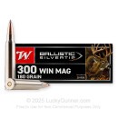 Winchester Ballistic Silvertip 300 Win Mag Ammo For Sale - 180 Grain Polymer Tip - 200 Rounds